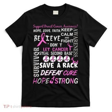 Breast Cancer Awareness Mash-Up T-Shirt