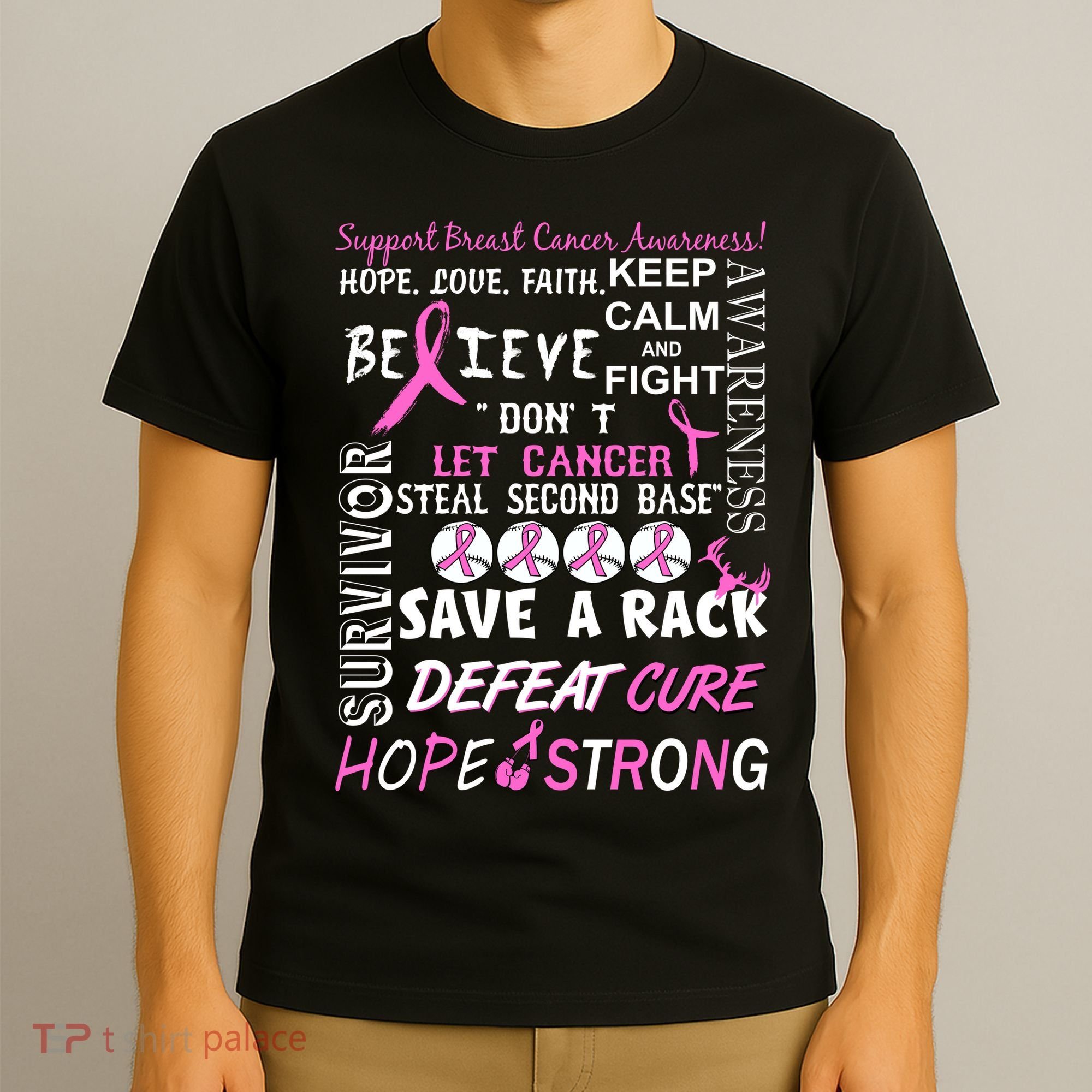 Breast Cancer Awareness Mash-Up T-Shirt