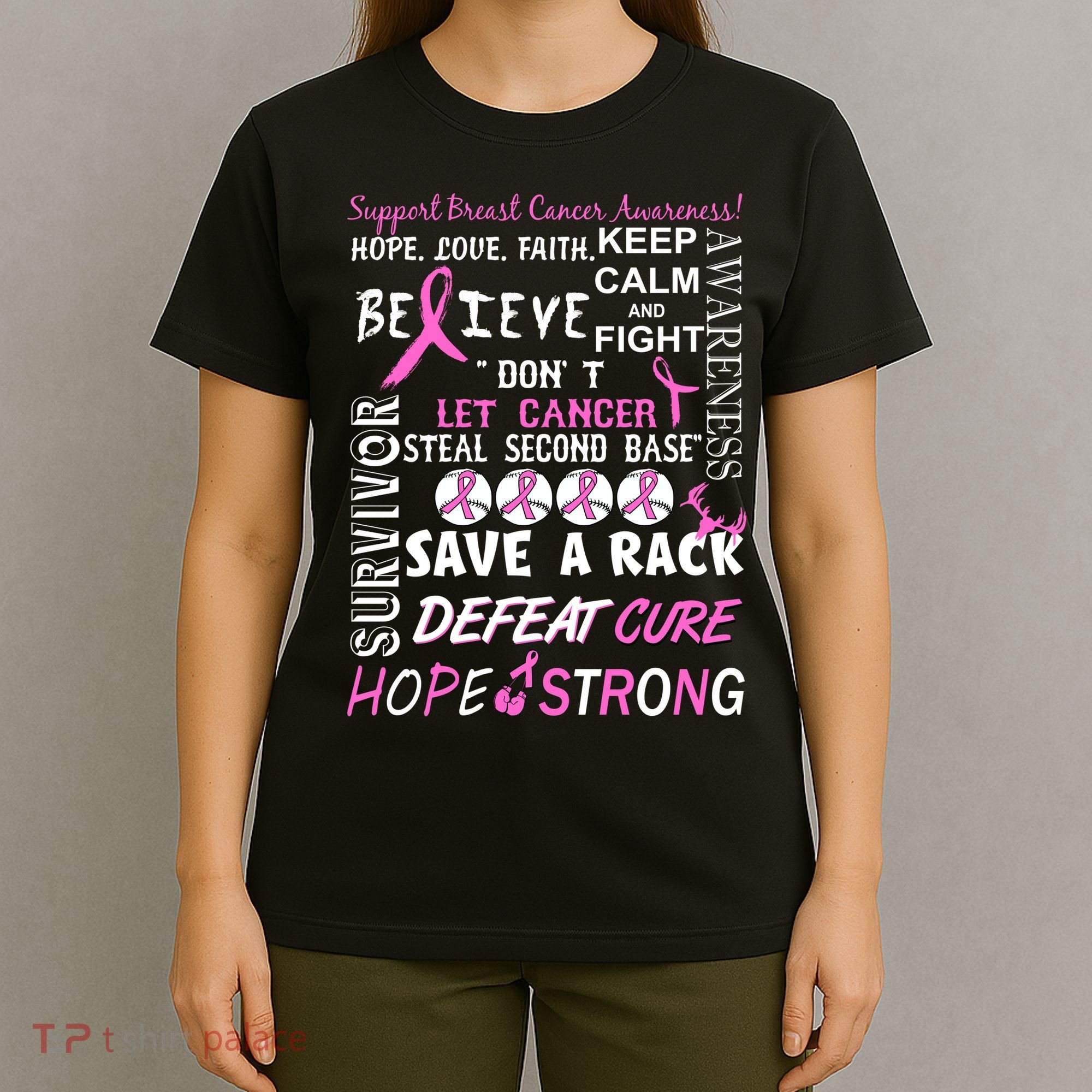 Breast Cancer Awareness Mash-Up T-Shirt