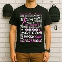 Breast Cancer Awareness Mash-Up T-Shirt thumb 6