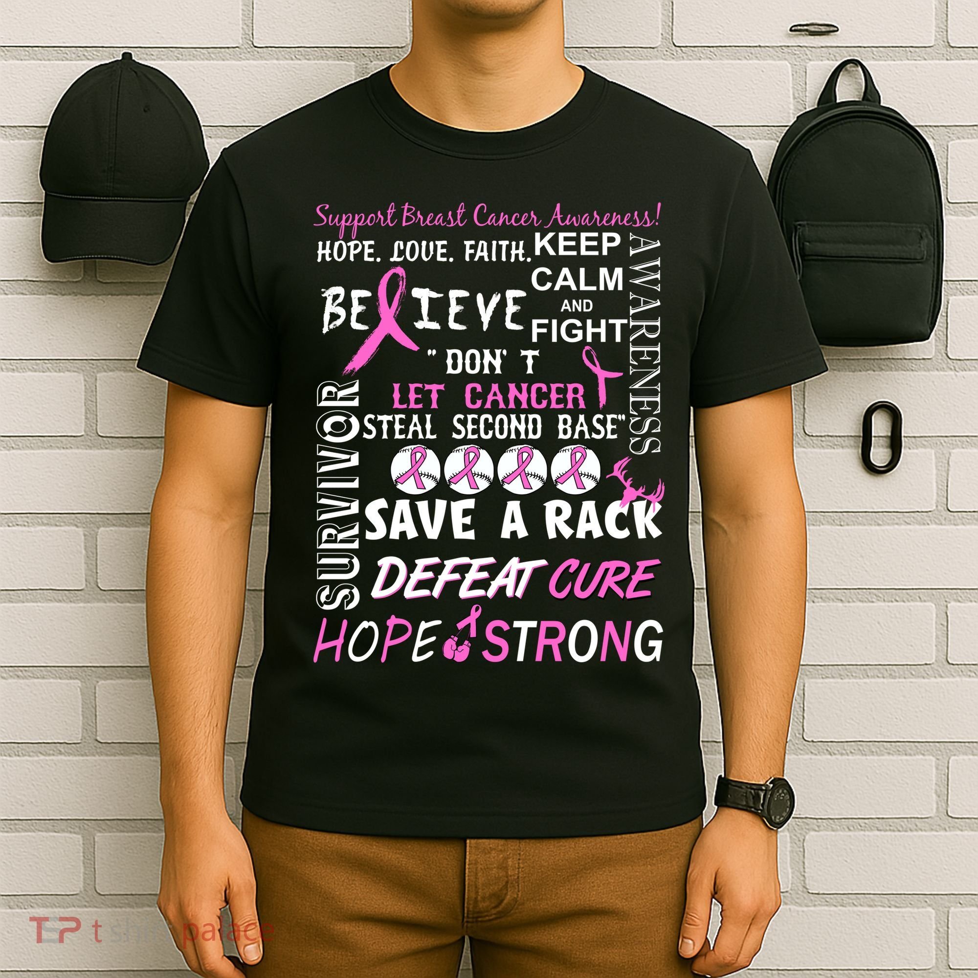 Breast Cancer Awareness Mash-Up T-Shirt
