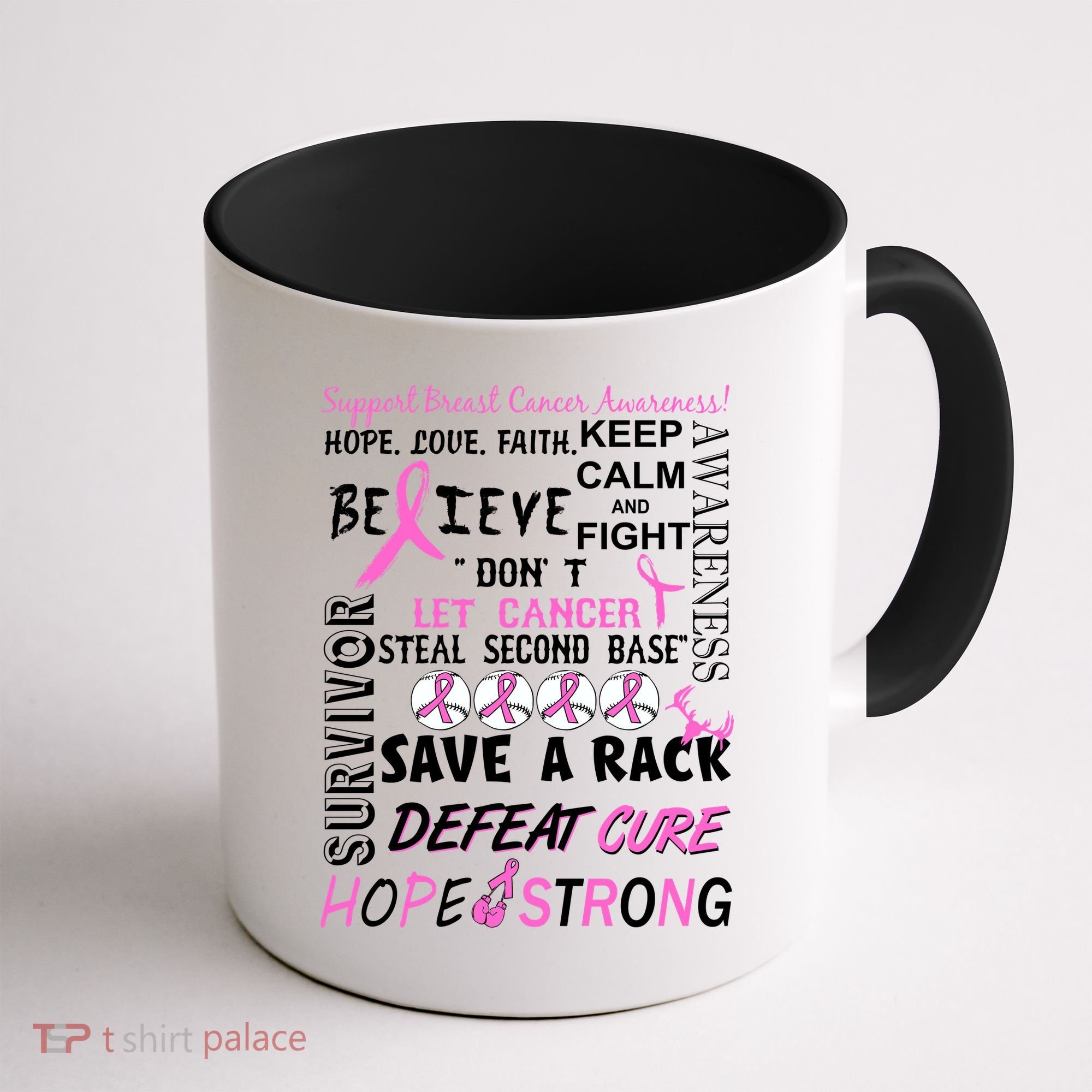 Breast Cancer Awareness Mash-Up Coffee Mug