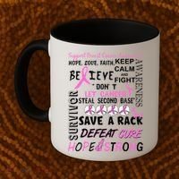 Breast Cancer Awareness Mash-Up Coffee Mug thumb 2