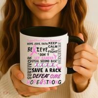 Breast Cancer Awareness Mash-Up Coffee Mug thumb 3