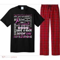 Breast Cancer Awareness Mash-Up Pajama Set thumb 0
