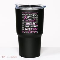 Breast Cancer Awareness Mash-Up Tumbler thumb 0
