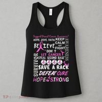 Breast Cancer Awareness Mash-Up Women's Tank Top thumb 3