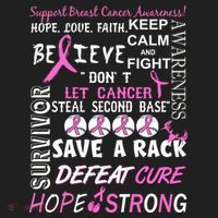 Breast Cancer Awareness Mash-Up Hat thumb 2