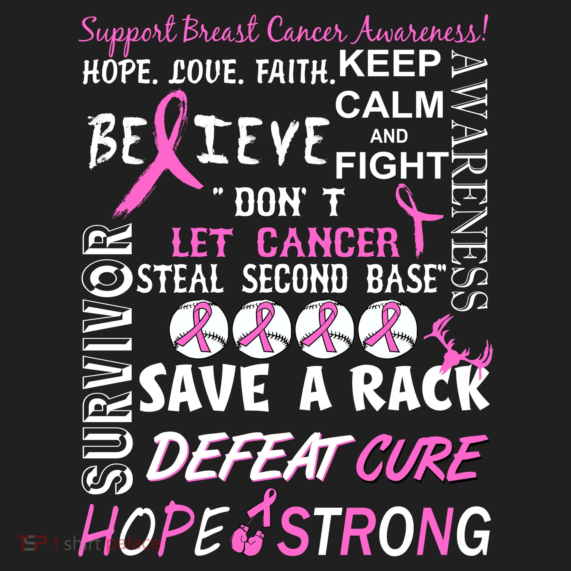 Breast Cancer Awareness Mash-Up Hat