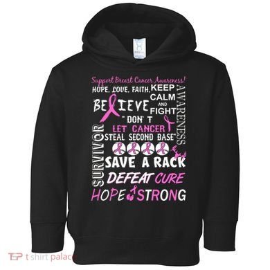 Breast Cancer Awareness Mash-Up Toddler Hoodie