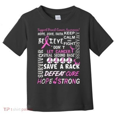 Breast Cancer Awareness Mash-Up Toddler T-Shirt