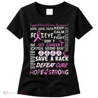 Breast Cancer Awareness Mash-Up Women's T-Shirt thumb 0