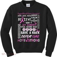 Breast Cancer Awareness Mash-Up Kids Sweatshirt thumb 0