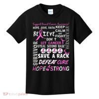 Breast Cancer Awareness Mash-Up Kids T-Shirt thumb 0