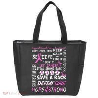 Breast Cancer Awareness Mash-Up Tote Bag thumb 0