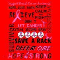 Breast Cancer Awareness Mash-Up Santa Hat thumb 1