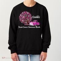 Breast Cancer Awareness Month October Roots Women's Sweatshirt thumb 0