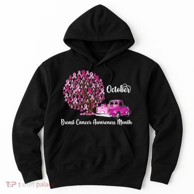 Breast Cancer Awareness Month October Roots Hoodie