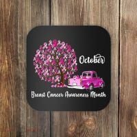Breast Cancer Awareness Month October Roots Coaster thumb 0