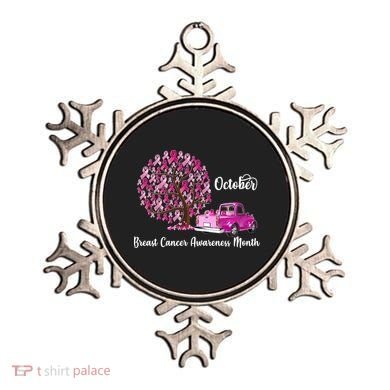 Breast Cancer Awareness Month October Roots Ornament