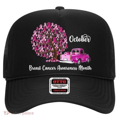 Breast Cancer Awareness Month October Roots Hat