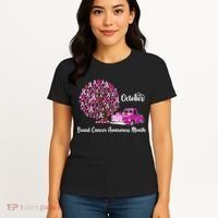 Breast Cancer Awareness Month October Roots Women's T-Shirt thumb 4