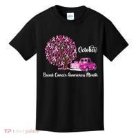 Breast Cancer Awareness Month October Roots Kids T-Shirt thumb 0