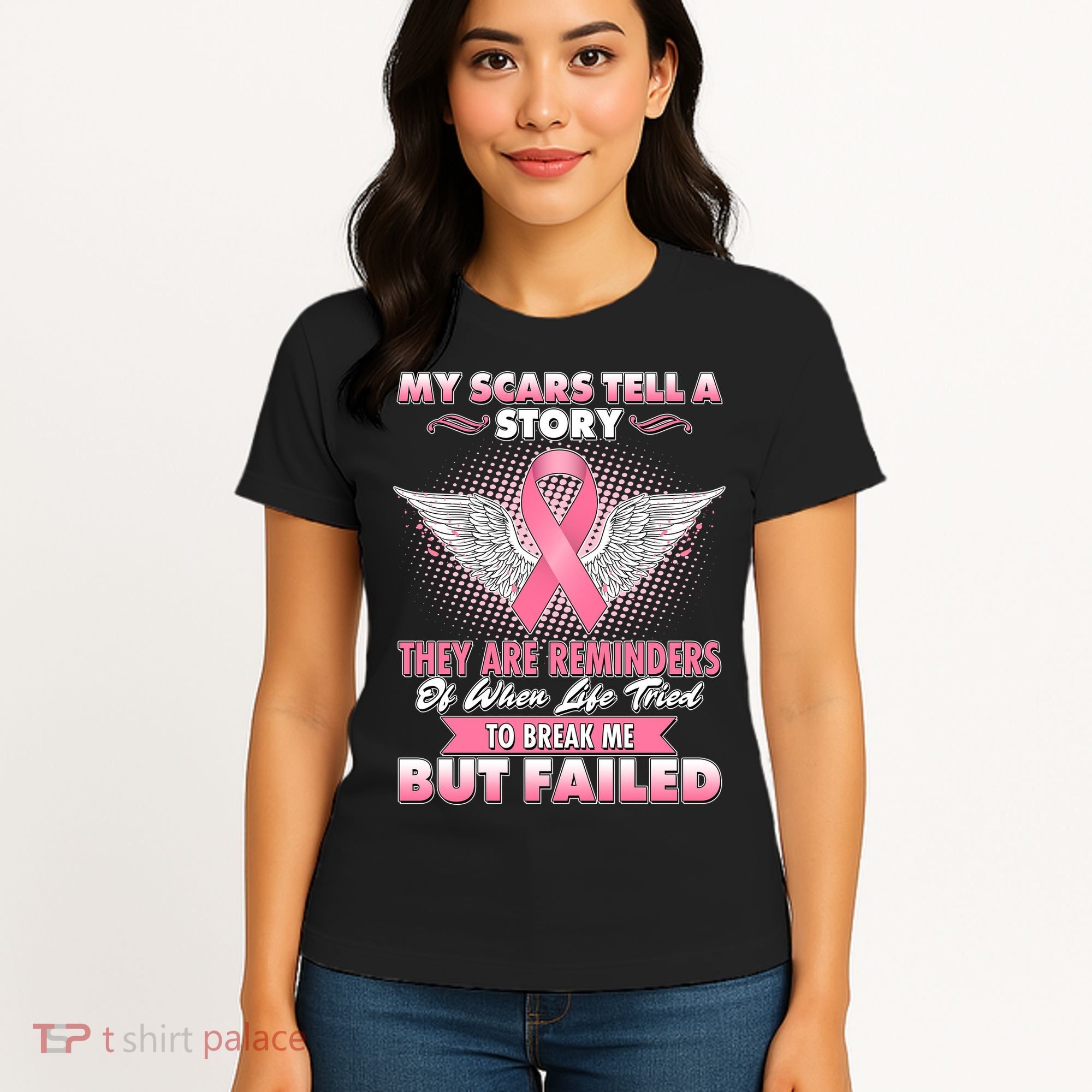 Breast Cancer Awareness My Scars Tell A Story Women's T-Shirt