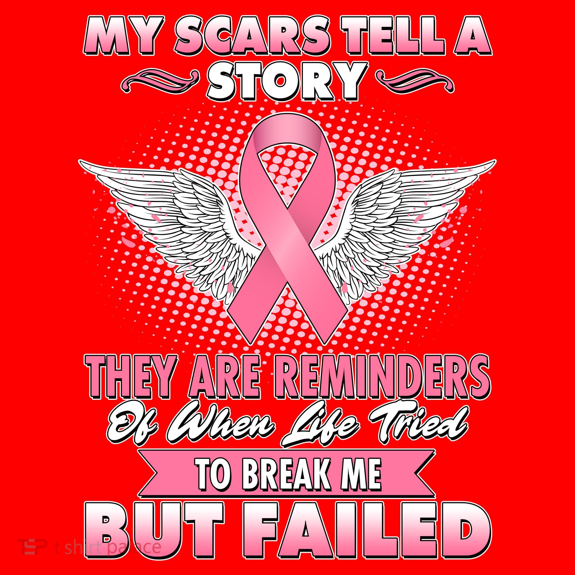 Breast Cancer Awareness My Scars Tell A Story Santa Hat