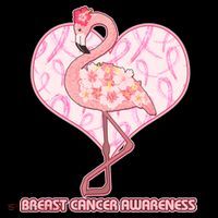Breast Cancer Awareness Pink Flower Flamingo Coffee Mug thumb 5