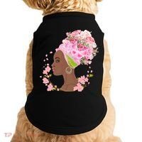 Breast Cancer Awareness Pink Flower Warrior Survivor Doggie Tank thumb 0