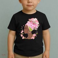 Breast Cancer Awareness Pink Flower Warrior Survivor Toddler T-Shirt thumb 2