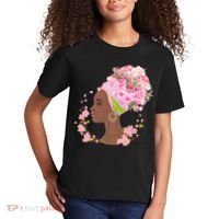 Breast Cancer Awareness Pink Flower Warrior Survivor Kids T-Shirt thumb 2