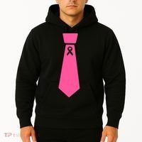 Breast Cancer Awareness Ribbon Tie Hoodie thumb 2