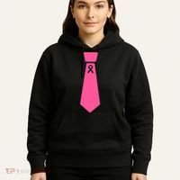 Breast Cancer Awareness Ribbon Tie Hoodie thumb 5