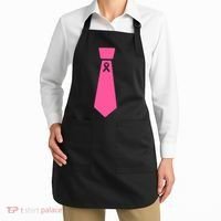 Breast Cancer Awareness Ribbon Tie Apron thumb 2