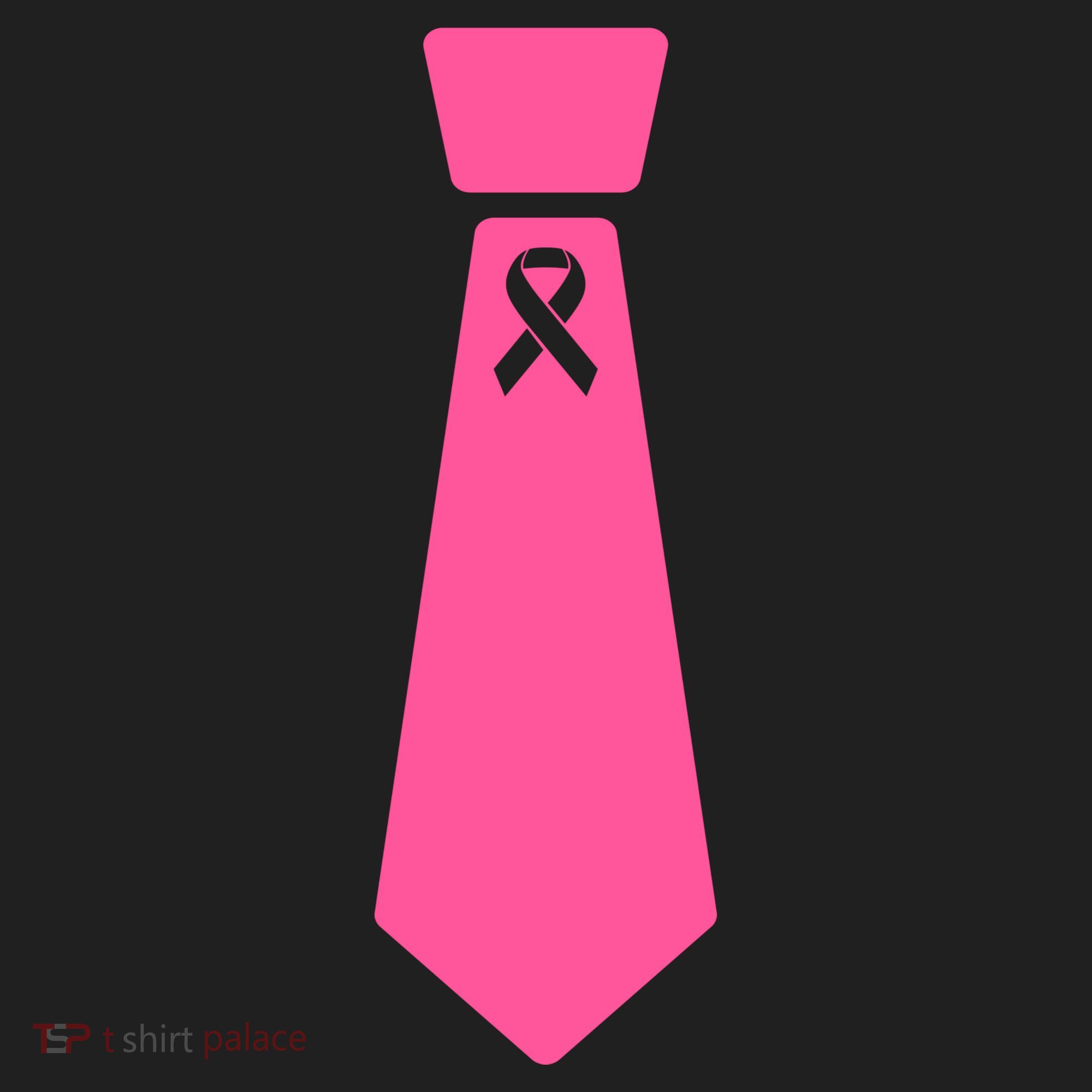 Breast Cancer Awareness Ribbon Tie Beanie