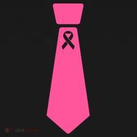 Breast Cancer Awareness Ribbon Tie Coaster thumb 2