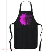 Breast Cancer Awareness Sunflower Quote Apron thumb 0