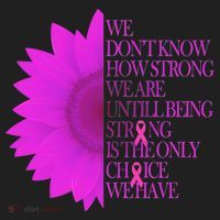 Breast Cancer Awareness Sunflower Quote Hat thumb 2