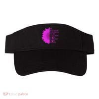 Breast Cancer Awareness Sunflower Quote Visor thumb 0