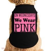 Breast Cancer Awareness Wednesdays We Wear Pink Doggie Tank thumb 0