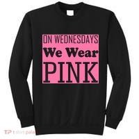 Breast Cancer Awareness Wednesdays We Wear Pink Sweatshirt thumb 0