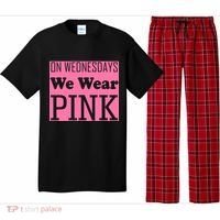 Breast Cancer Awareness Wednesdays We Wear Pink Pajama Set thumb 0