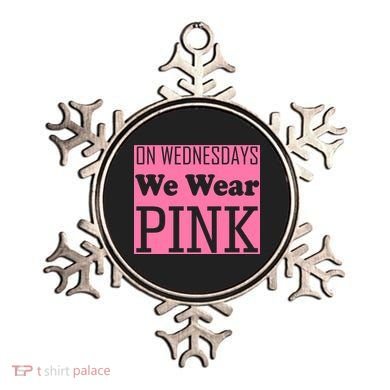 Breast Cancer Awareness Wednesdays We Wear Pink Ornament