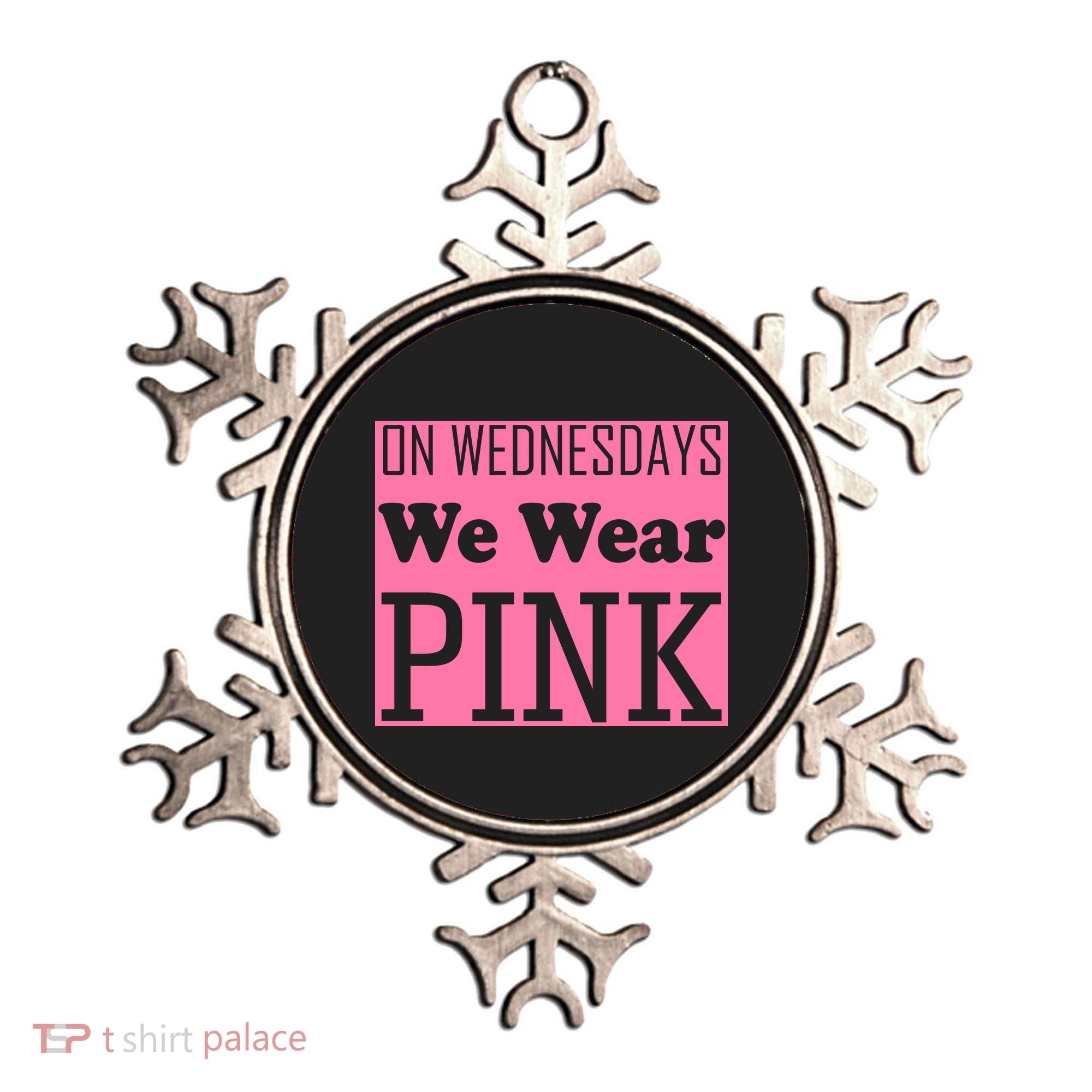 Breast Cancer Awareness Wednesdays We Wear Pink Ornament