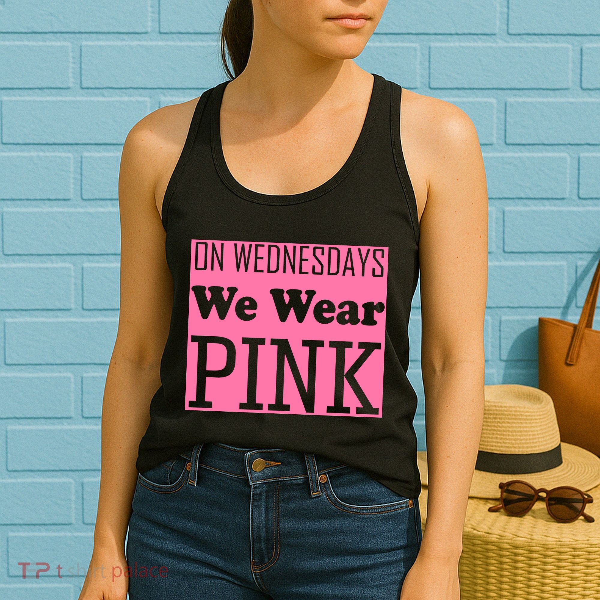 Breast Cancer Awareness Wednesdays We Wear Pink Women's Tank Top