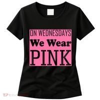 Breast Cancer Awareness Wednesdays We Wear Pink Women's T-Shirt thumb 0