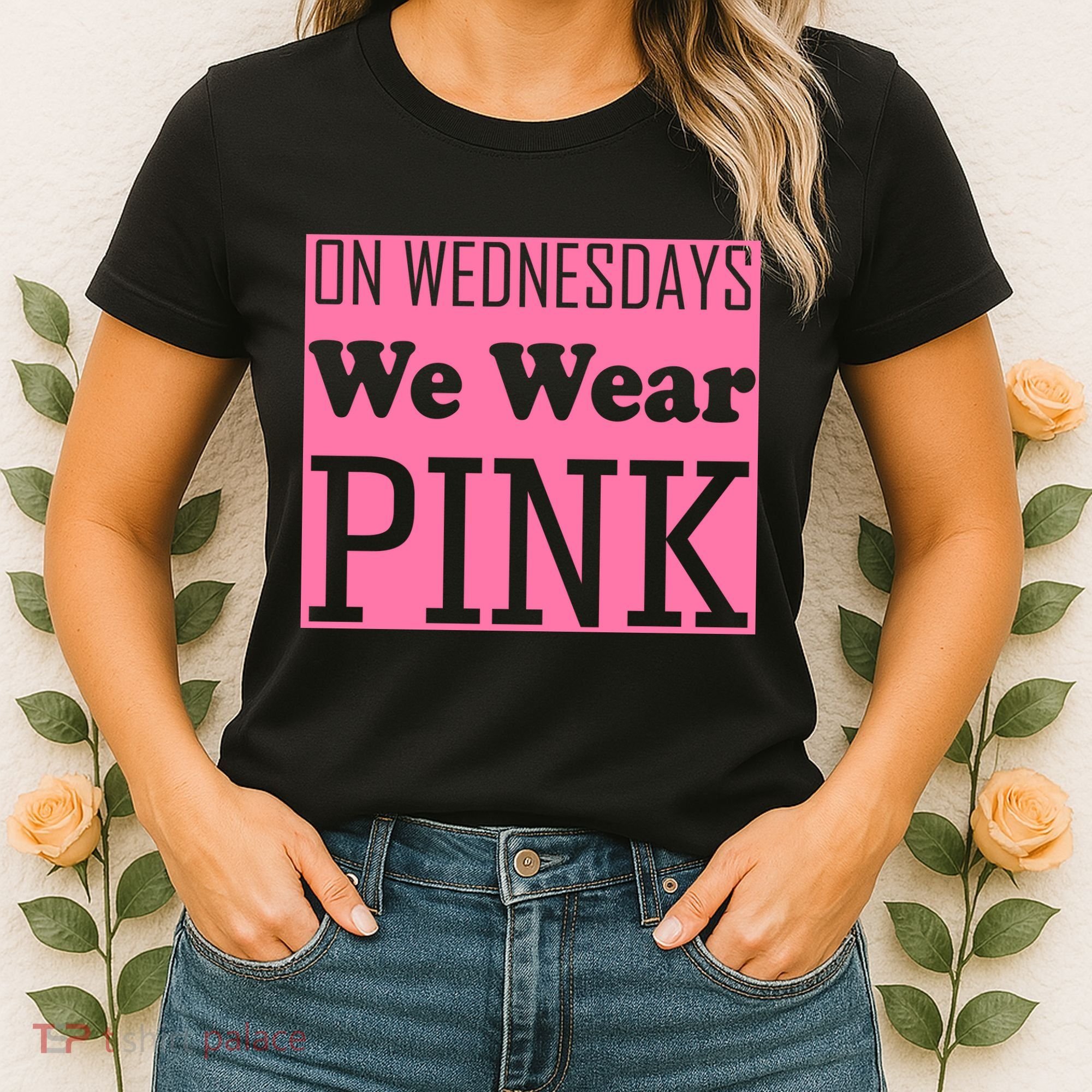 Breast Cancer Awareness Wednesdays We Wear Pink Women's T-Shirt