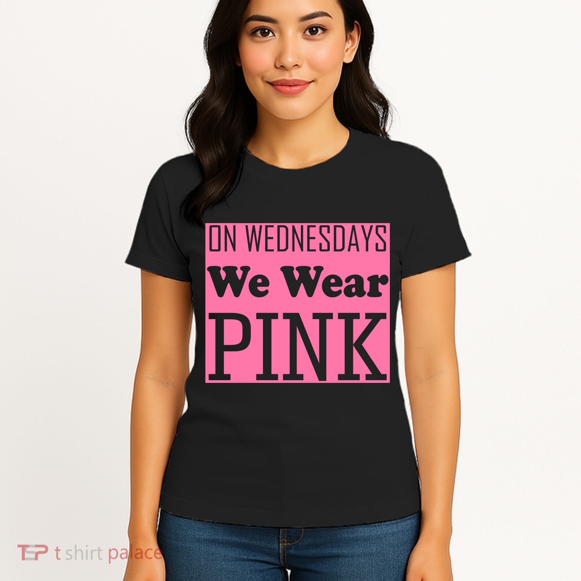 Breast Cancer Awareness Wednesdays We Wear Pink Women's T-Shirt